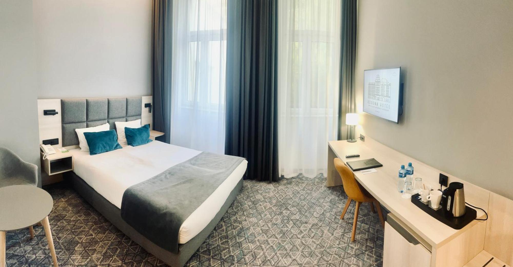 Pokój typu Deluxe z łóżkiem typu king size od strony dziedzińca 4 gwiazdki