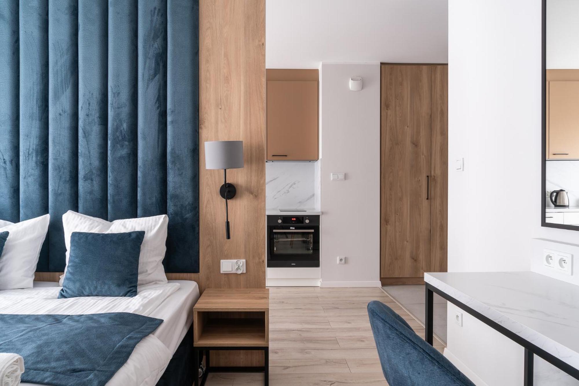 Apartament typu studio z balkonem