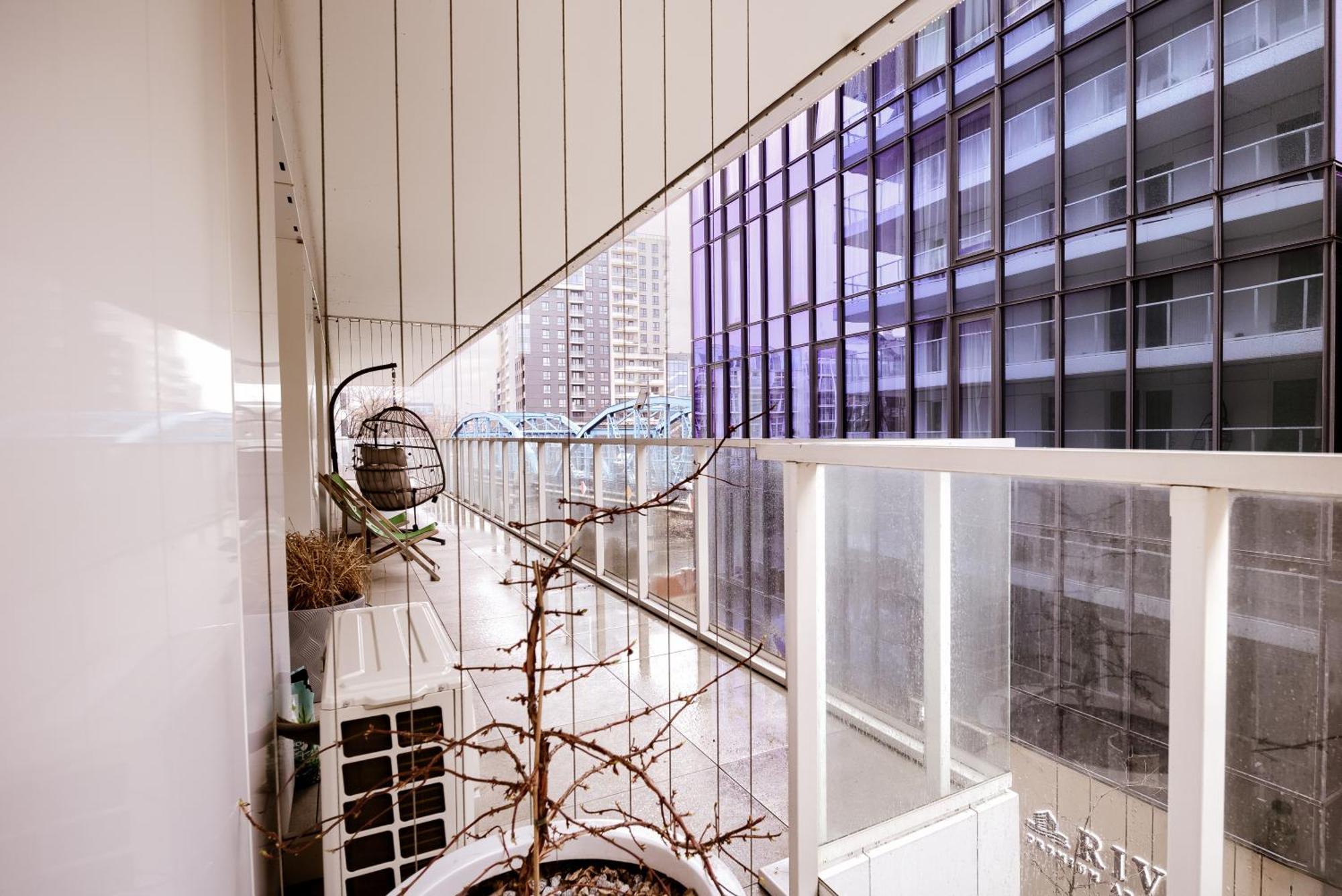 One-Bedroom Apartment Balcony