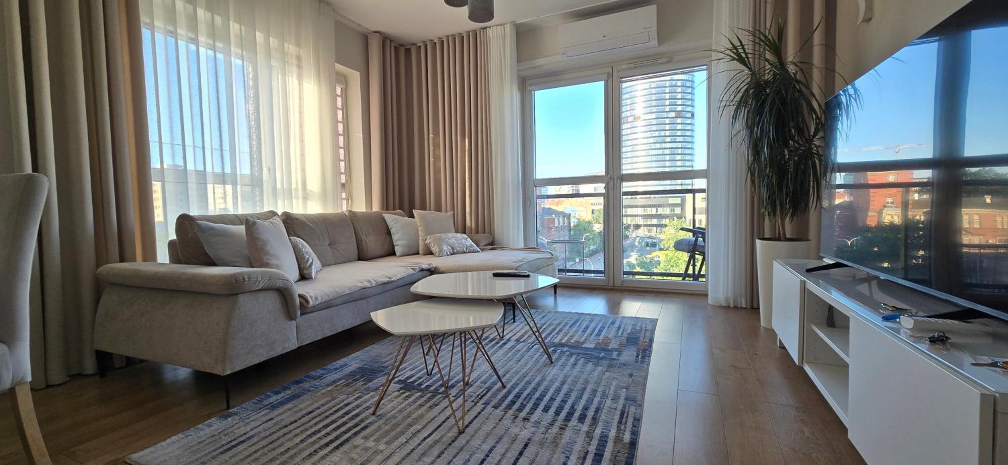 One-Bedroom Apartment Balcony