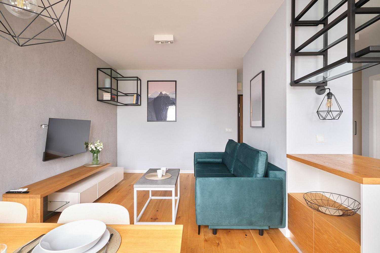 DM51 Apartament z 1 sypialnią i klimatyzacją ul Dmowskiego 1A&1B