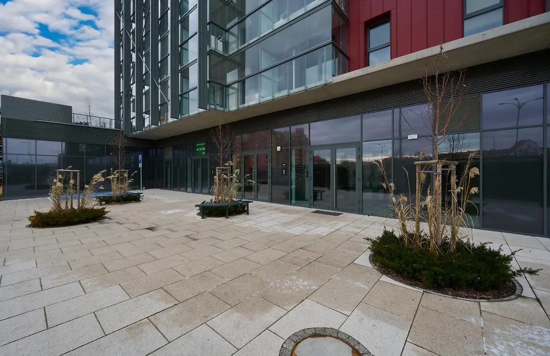 Luxurious 13Th Floor Beige Apartment In Wroclaw With Furnished Balcony By Renters Prestige-1
