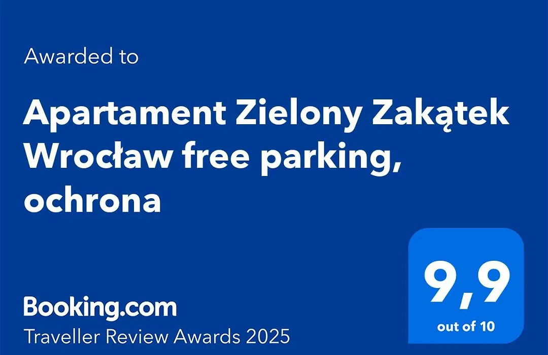 Apartament Zielony Zakątek Wrocław free parking, ochrona-1