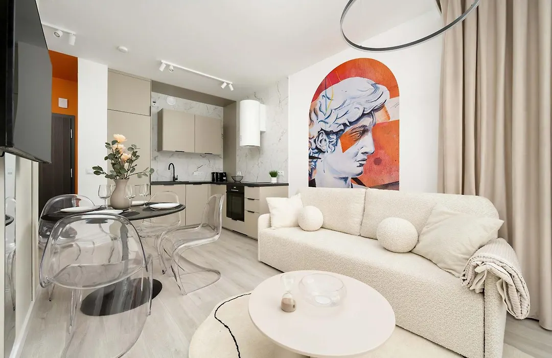 Mieszczańska Elegant Apartment with Balcony Wrocław by Renters Prestige-1