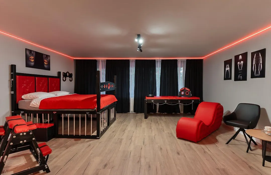 Red X Loft Private Adults Only Apartment Bdsm-1