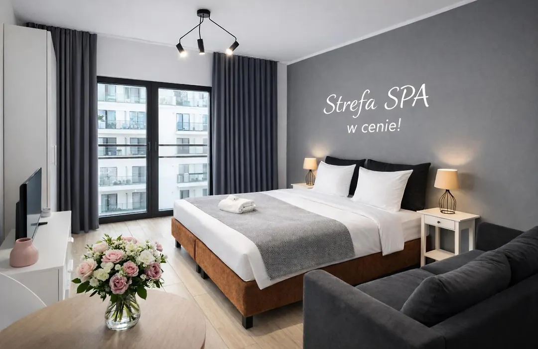 Nice Studio By The River Walonska 15 Spa - Gym - Sauna - Jacuzzi-1