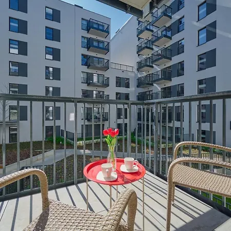 Modern Elegance Apartments Wroclaw With Ac By Noclegi Renters-3
