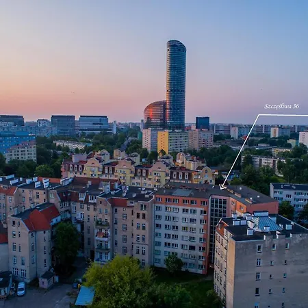 Studio Szczęśliwa 36 przy SkyTower!-2