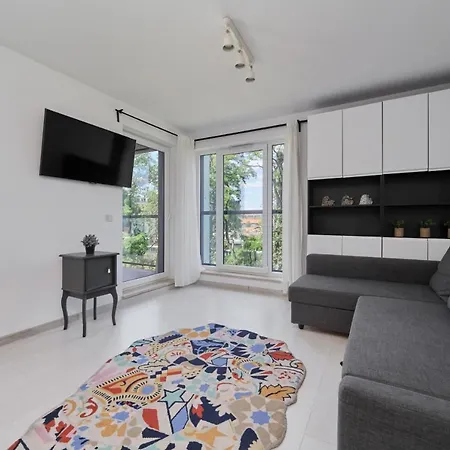 Spacious Apartment Dmowskiego By The River With Parking & Balcony By Noclegi Renters-3