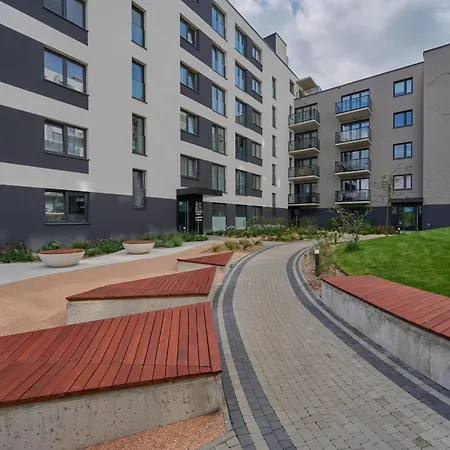 Białowieska 69 - Ekskluzywny apartament w Porcie Popowice z parkingiem i balkonem - Fair Rentals-2