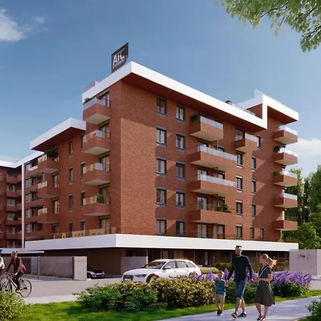 Apartament Przestrzeń - z prywatnym parkingiem, 2 osobne sypialnie - Kępa Park - by SpaceApart-3