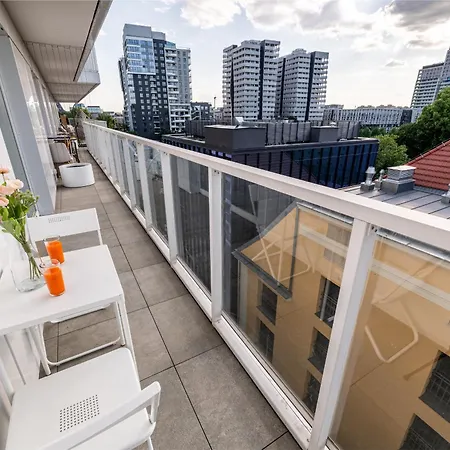 Witolda Riverside Apartments - Balcony, City View - By Rentujemy-3
