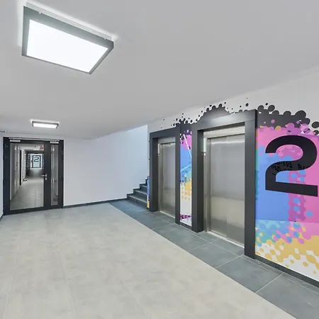 Modern Studio Slonimskiego With Balcony By Noclegi Renters-3