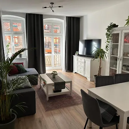 White Retro Apartment-3