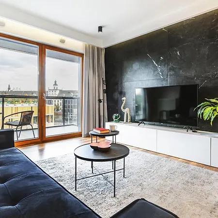 Luksusowy Apartament Z Parkingiem W Samym Centrum Wroclawia-3