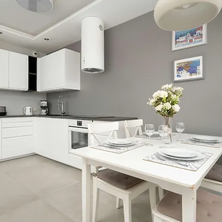 Nowoczesny Apartament Blisko Rzeki we Wrocławiu z Biurkiem i Parkingiem by Noclegi Renters-2