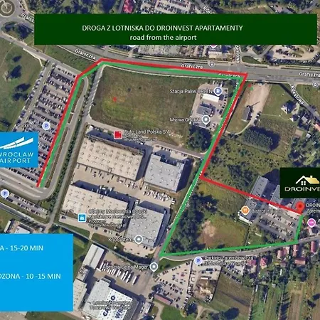 Droinvest Apartament Zarembowicza Wroclaw Lotnisko Airport - Fv-2