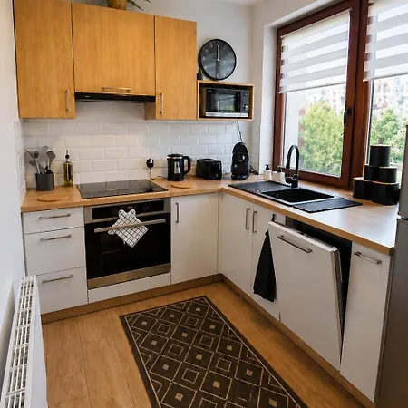 Green Terrace Centrum Apartment - Cozy Terrace, Free Parking, Netflix - Rail Station 850M-3