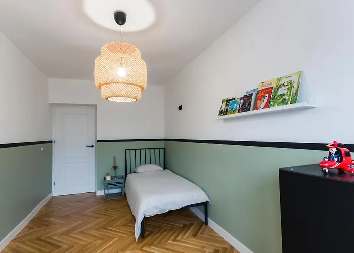 Apartament Good Morning Wrocław - Parking w cenie - Jarmark Świąteczny 200m 67m2