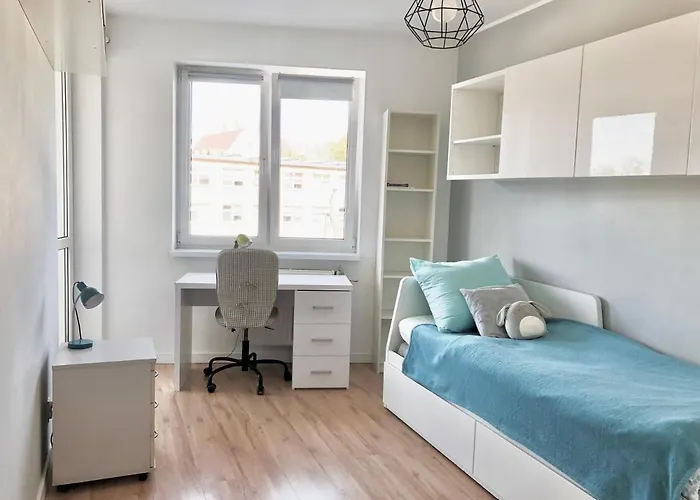 Apartament Family Wrocław z klimatyzacją parking