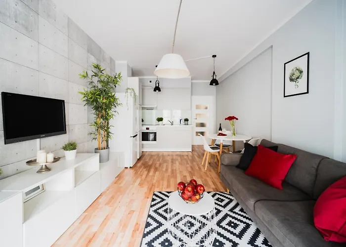 New Old Town - 3 Rooms - 7 People - Parking Place - Kosciuszki Street
