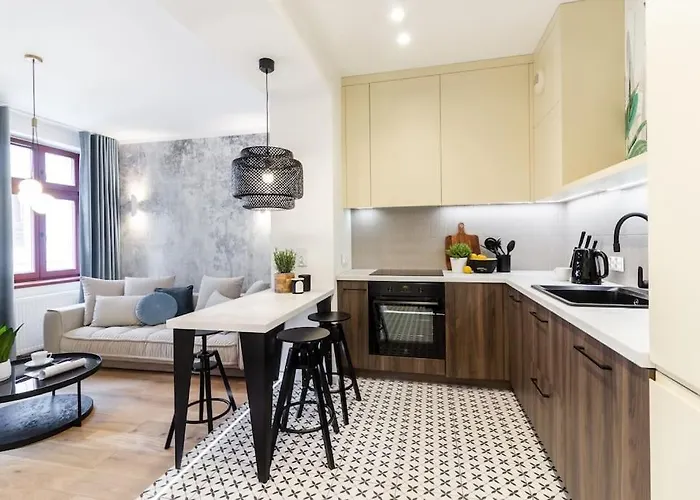 Stylowy Apartament Nad Odra Breslau, Polen