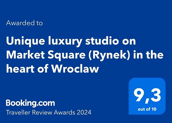 Unique Luxury Studio On Market Square