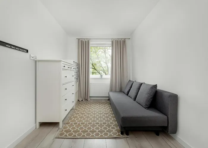 Apartament Blisko Rzeki Tuż przy Porcie we Wrocławiu z Parkingiem by Noclegi Renters