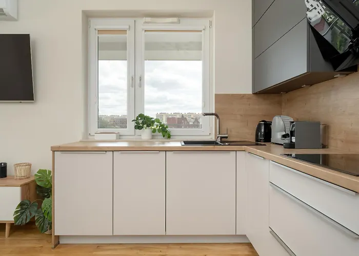 Exceptional With Parking For 6 Guests By Noclegi Renters