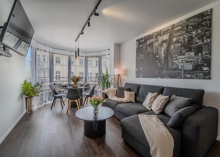 New Large Modern Apartment - City Center - 60M2 - Lift - Parking Wrocław, Polska