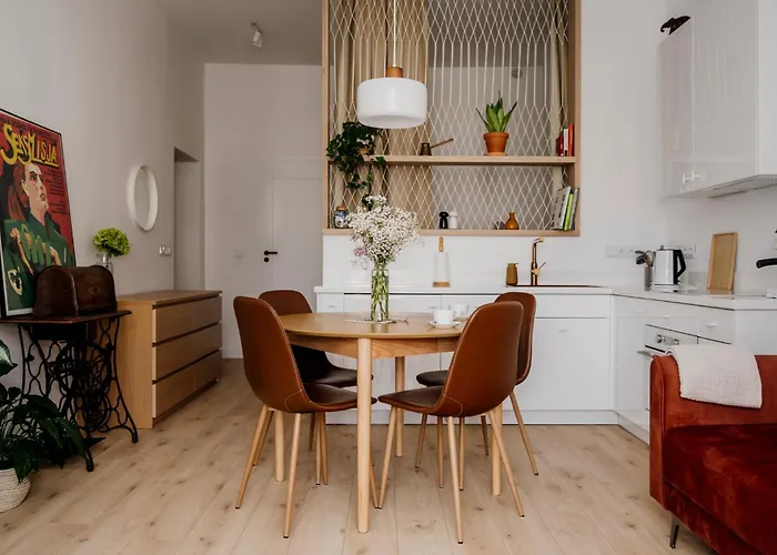 Studio 141 z podwójnym łóżkiem i rozkładaną sofą Wrocław, Polska