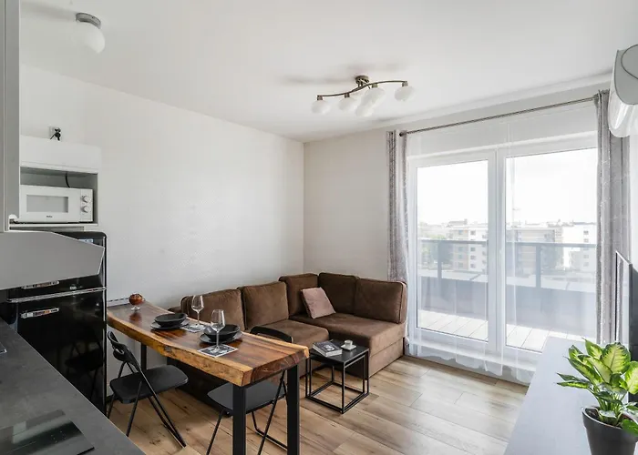 Apartament z tarasem i miejscem postojowym Wrocław, Polska