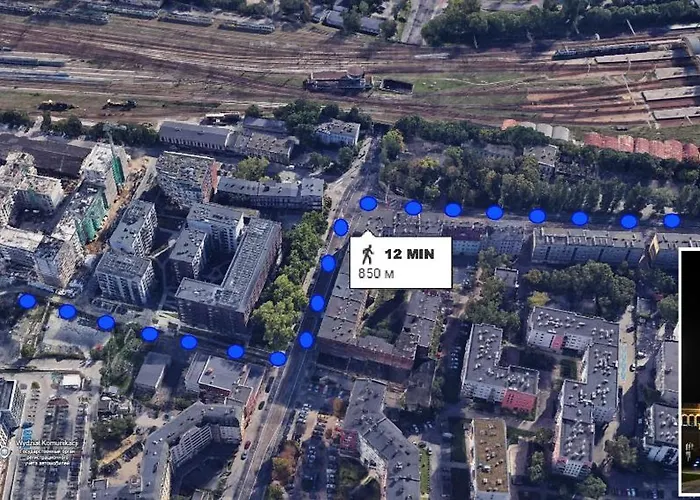 Green Terrace Centrum Apartment - Cozy Terrace, Free Parking, Netflix - Rail Station 850M