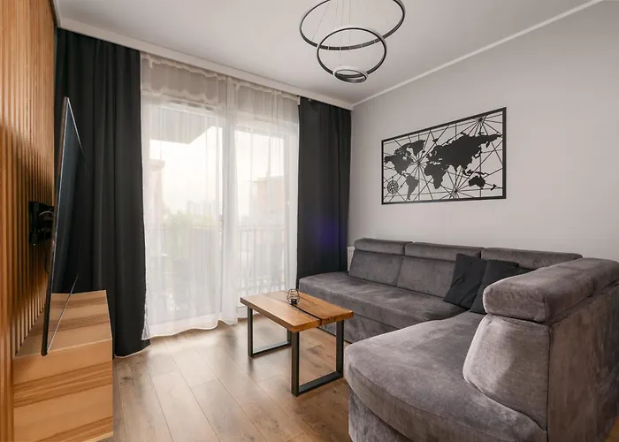 Jesionowe Apartamenty Ashwood Apartments Widok Na Odre 1,4 Km Od Rynku Parking Podziemny W Cenie Klimatyzacja Sauna W 1 Apt River Oder View 1,4 Km Market Square Underground Parking Balcony Air Conditioning Breslau, Polen