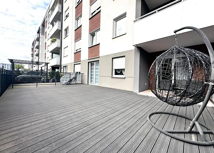 Czartoryskiego Apart - Self Check-In 20h - Parking &Lift&50m Terrace