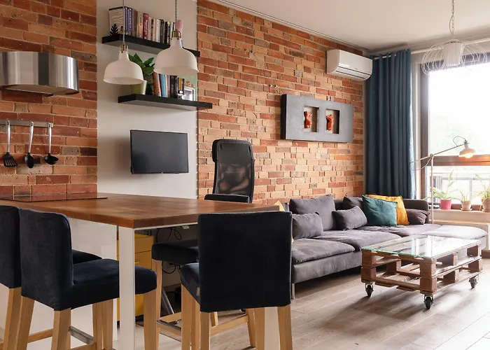 Apartament Rentplanet - Odra Tower Wrocław, Polska