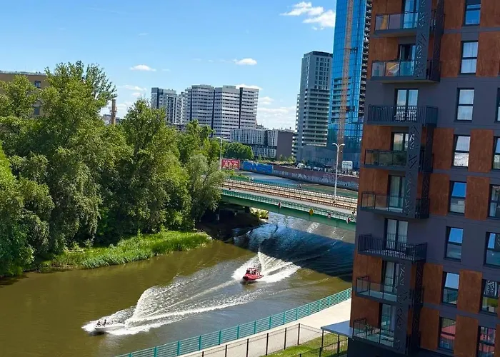 Jesionowe Apartamenty Ashwood Apartments Widok Na Odre 1,4 Km Od Rynku Parking Podziemny W Cenie Klimatyzacja Sauna W 1 Apt River Oder View 1,4 Km Market Square Underground Parking Balcony Air Conditioning