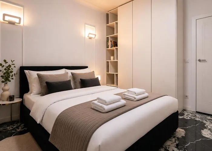 Apartament z Klimatyzacją obok Wyspy Słodowej - Marble Lumiere by UniqueRent