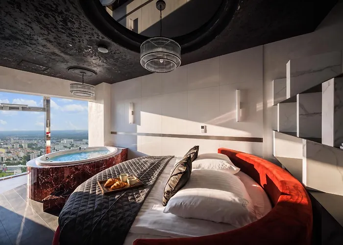 Sky Tower Apartamenty - In The Sky Apartments Breslau, Polen