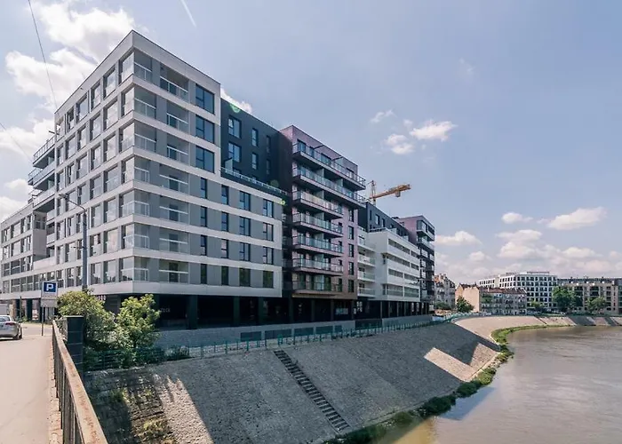 Apartament studio z widokiem na Odrę Bulwary Książęce
